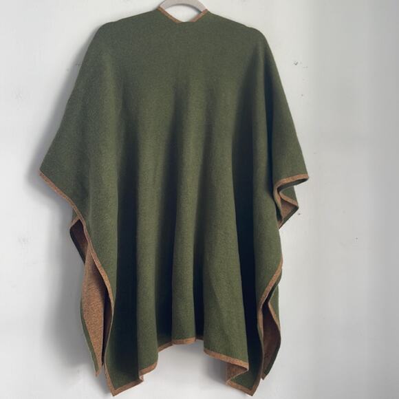 Kerisma angora blend open front drapes knit sweater poncho sz OS - Picture 5 of 5